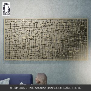 MPM10802 Tole decoupe laser SCOTS AND PICTS