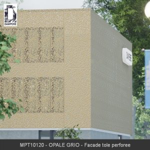 MPT10120 OPALE GRIO Facade tole perforee