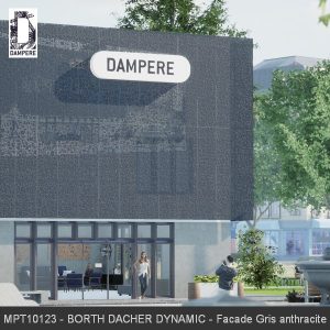 MPT10123 BORTH DACHER DYNAMIC Facade Gris anthracite