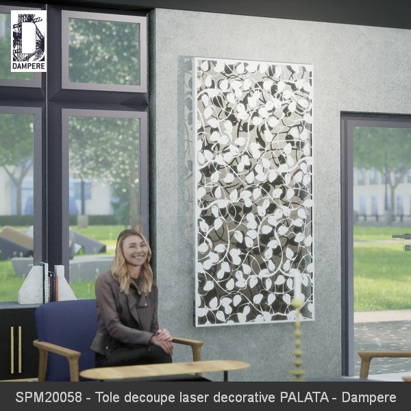 SPM20058 Tole decoupe laser decorative PALATA Dampere