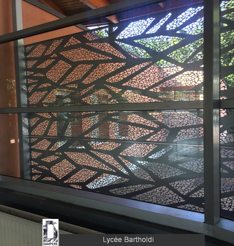Brise Vue Protection Lyc e Anti Vandalisme Dampere