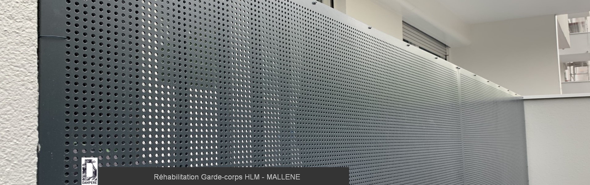 Rehabilitation Garde corps HLM MALLENE 3