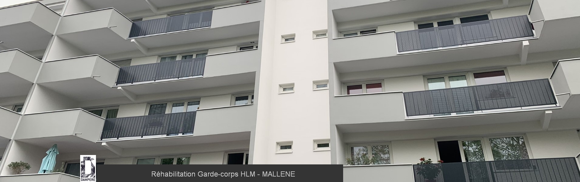 Rehabilitation Garde corps HLM MALLENE 7
