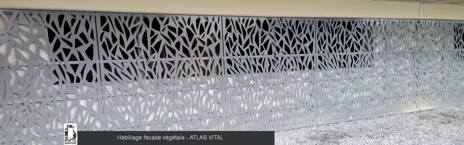Habillage facade vegetale ATLAS VITAL 3